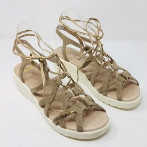 Johnston & Murphy Chasity Platform Sandals 9